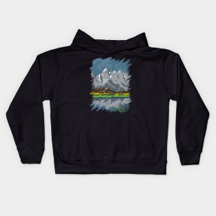 Grand Teton National Park Kids Hoodie